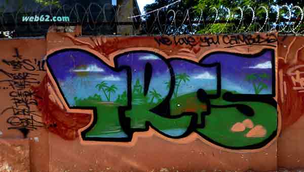 Graffiti in Phnom Penh