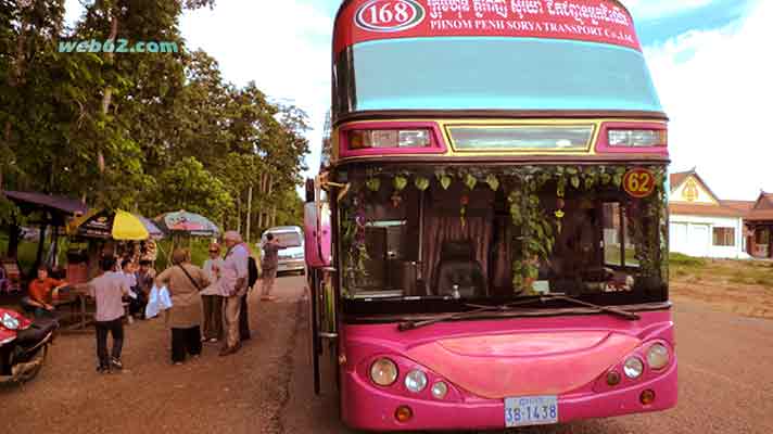 photo from a Laos border Bus Laos border Bus