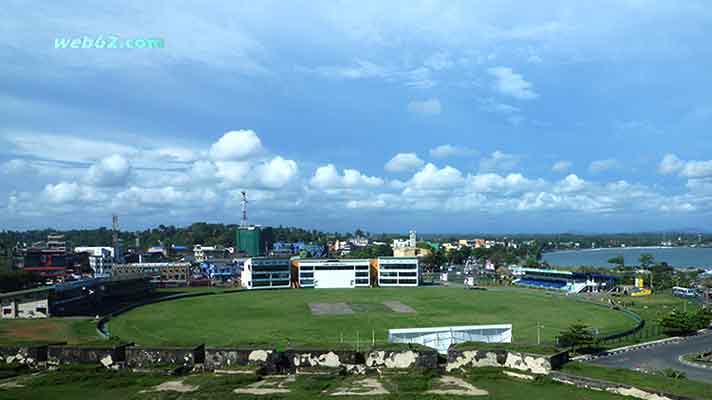 Galle Cricket Stadium in Sri Lanka