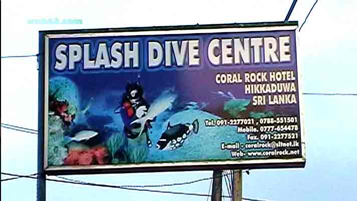 Hikkaduwa Diving in Sri Lanka