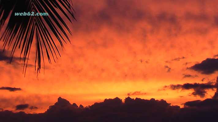 photo Kandy Sunset in Sri Lanka