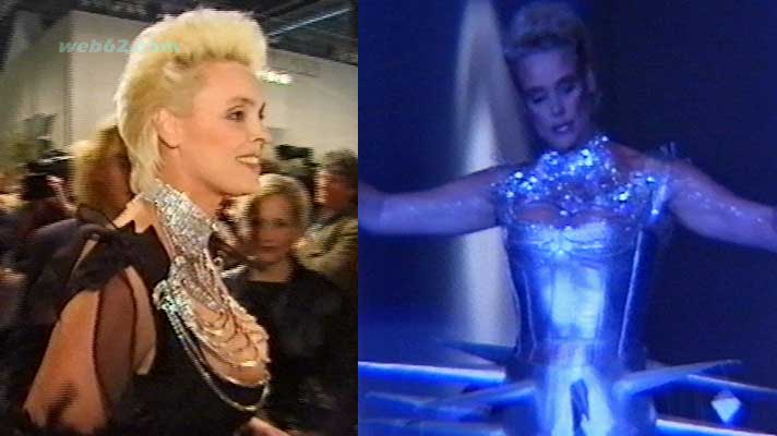 Foto Brigitte Nielsen Modenschau