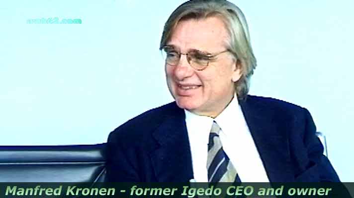photo from Manfred Kronen CEO Igedo Company