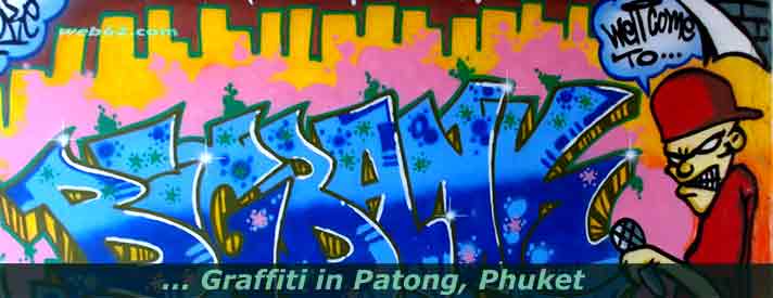 Graffiti Phuket, Thailand