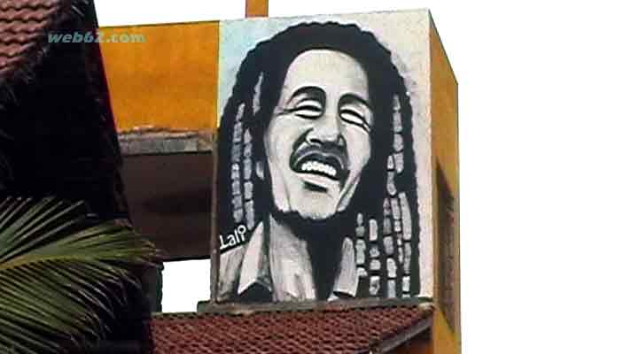 Bob Marley in Hikkaduwa