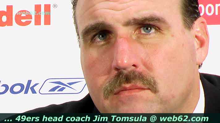 Foto Jim Tomsula head coach 49ers