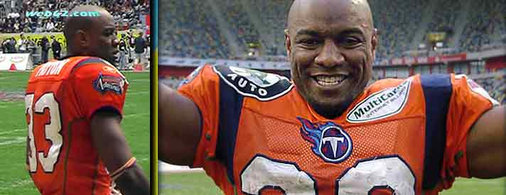 Photo from Jarrett Payton Tennessee Titans