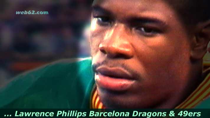 photo from Lawrence Phillips Barcelona Dragons 49ers