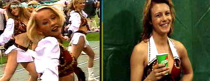 Rhein Fire Cheerleader Jasmin