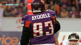 photo Remi Ayodele Minnesota Vikings Frankfurt Galaxy