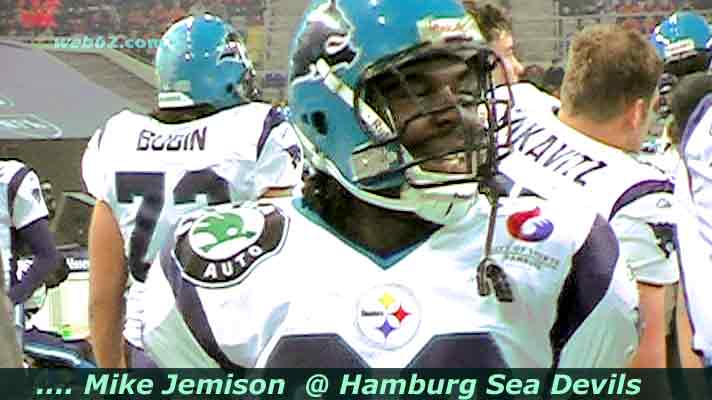 photo from Mike Jemison Hamburg Sea Devils 2005