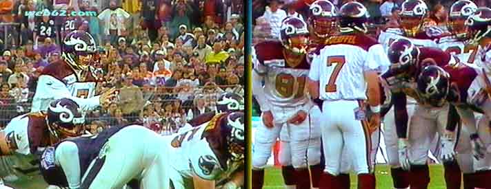 Foto von Danny Wuerffel Saints Redskins