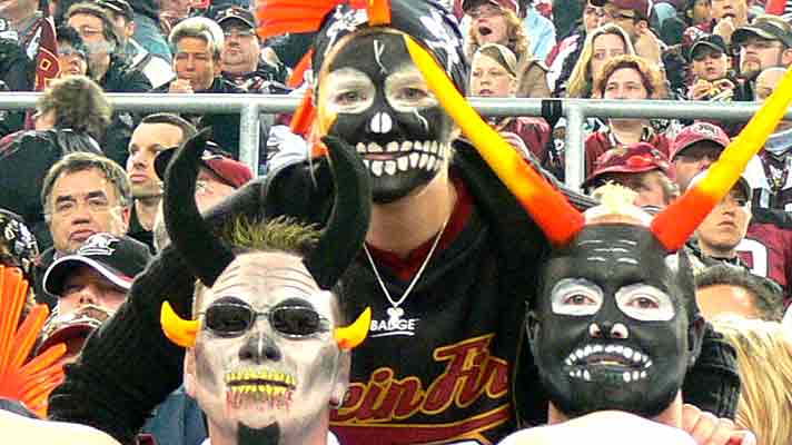 Foto Rhein Fire fans Rhein Fire fans