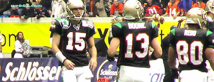 World Bowl 2005 Berlin Thunder offense