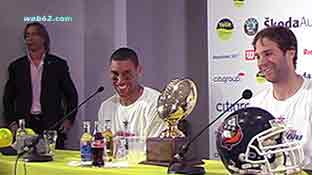 Foto World Bowl 2005 press conference