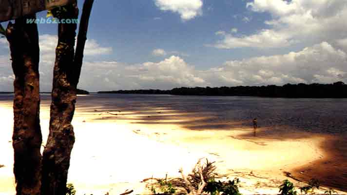 Rio Negro Strände Manaus
