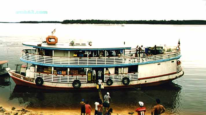 Rio Negro river boat ferry