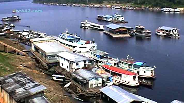 Rio Negro river banks