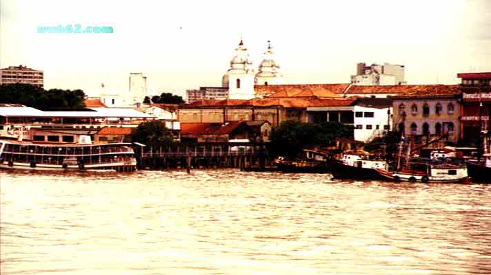 Rio Negro Manaus Hafen Brasilien Manaus Manaus Hafen Brasilien