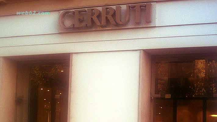 Nino Cerruti in Paris