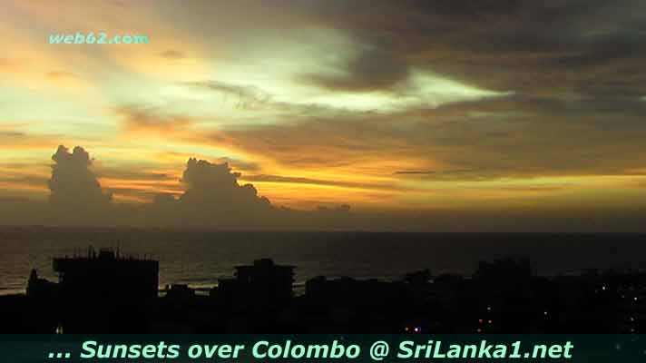 Colombo sunset photo