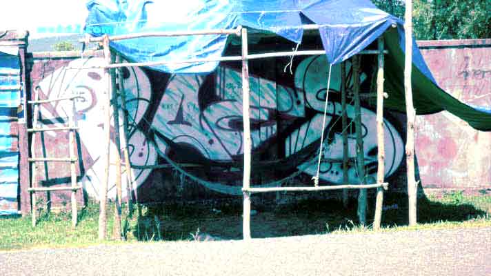 Graffiti in Kambodscha