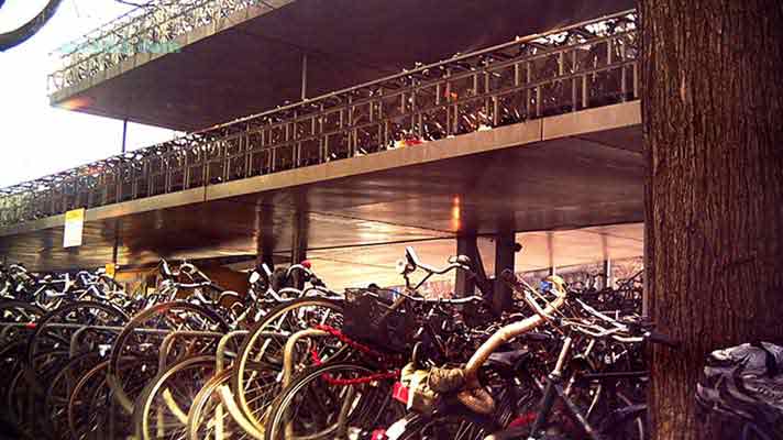 photo Bicycles in Amsterdam