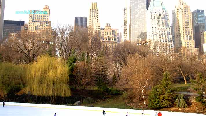 Manhattan Eislaufen