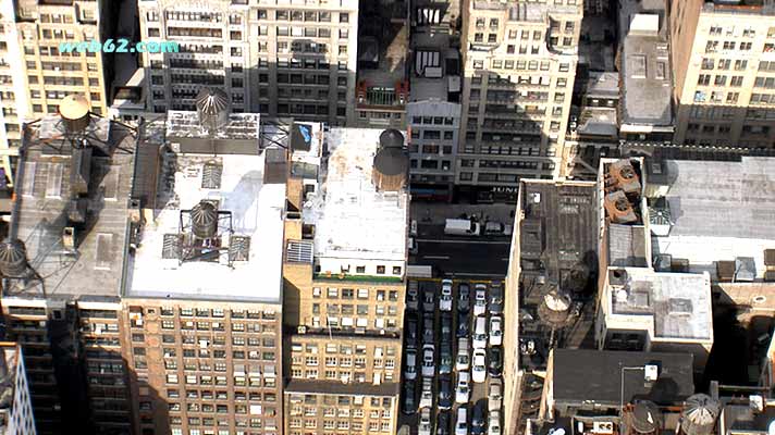 New York Manhatten roofs