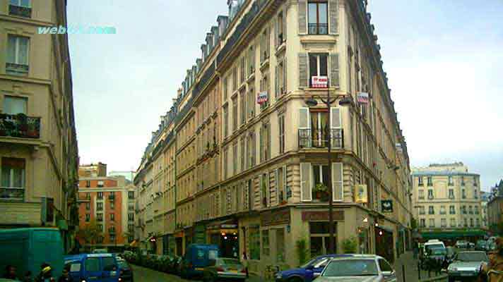 Paris old architecture