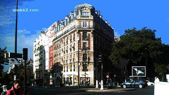 Paris old urban architecture