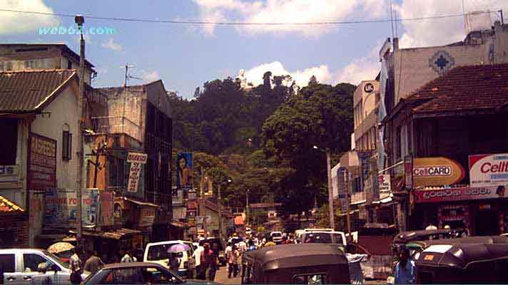 Lord Buddha over Kandy