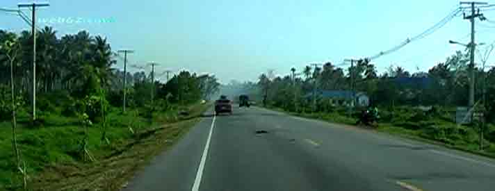 Myanmar to Phuket road