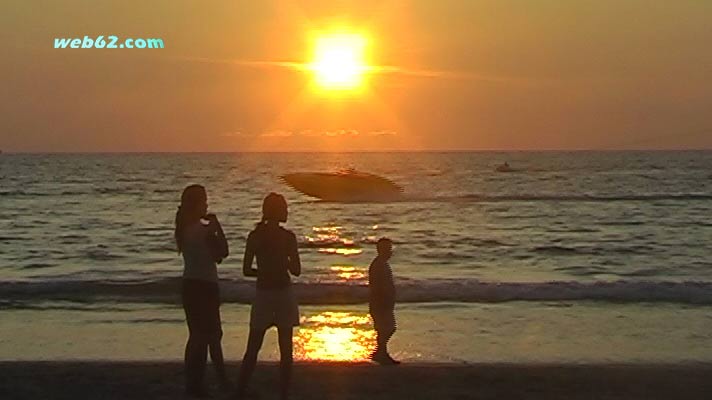 Phuket Sunset on Patong beach