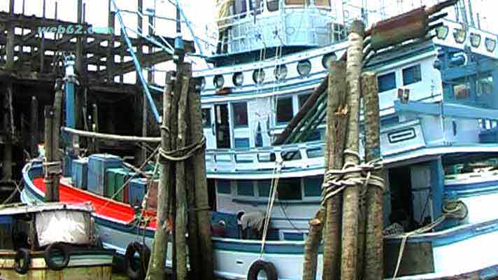 Ranong Hafen in Thailand Ranong Hafen