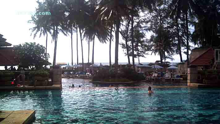 Laguna Beach Resort Pool in Phuket, Thailand