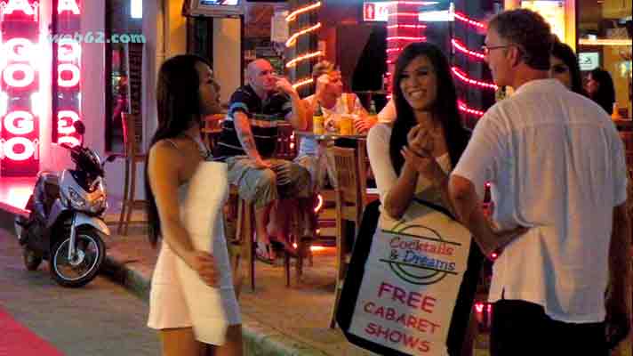 Bangla Road girls in Patong