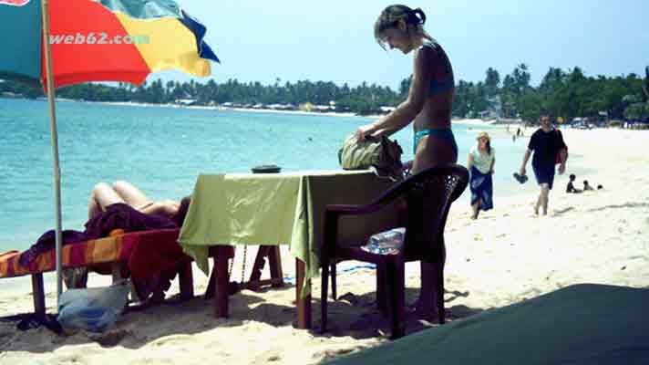 Simone in Unawatuna