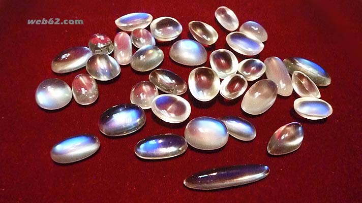 Moonstones in Sri Lanka