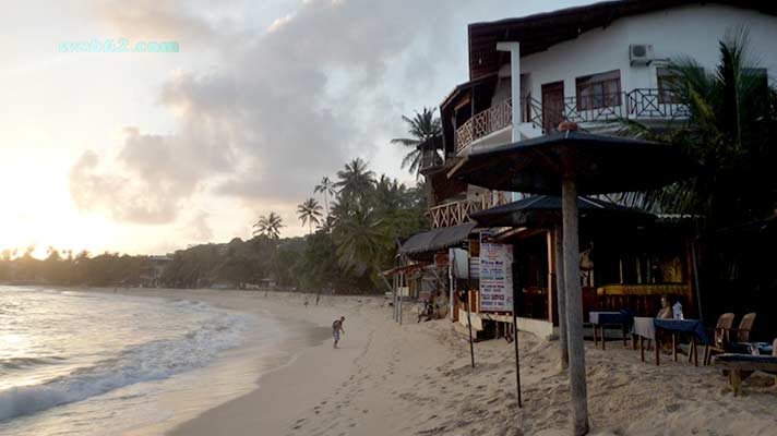Peacock restaurant, Unawatuna, Sri Lanka