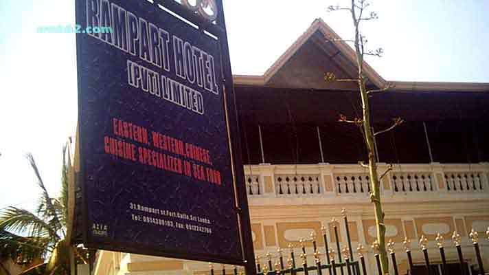Rampart Hotel in Galle