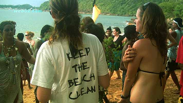 Jungle Beach Unawatuna Galle in Sri Lanka