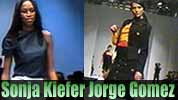 Sonja Kiefer und Jorge Gomez Designer Fashion