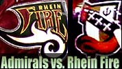 Amsterdam Admirals vs. Rhein Fire