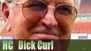 Head coach Dick Curl