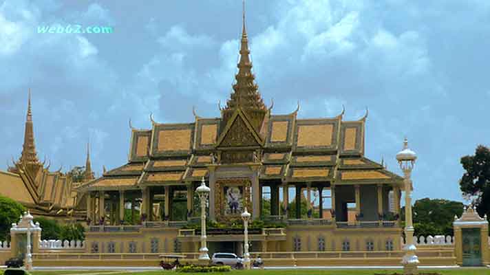 Photo from the Royal Palace in Phnom Penh Royal Palace Phnom Penh