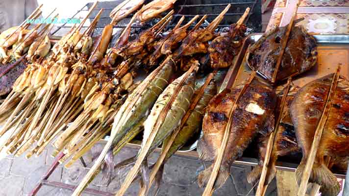 Photo from the Crab Market in Kep, Cambodia Crab Market in Kep
