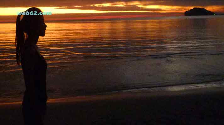 Photo from Otres 2 Beach sunset in Sihanoukville, Cambodia Otres 2 Beach Sunset in Sihanoukville