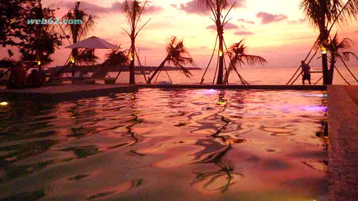 Sihanoukville Victory Beach sunset photo Victory Beach