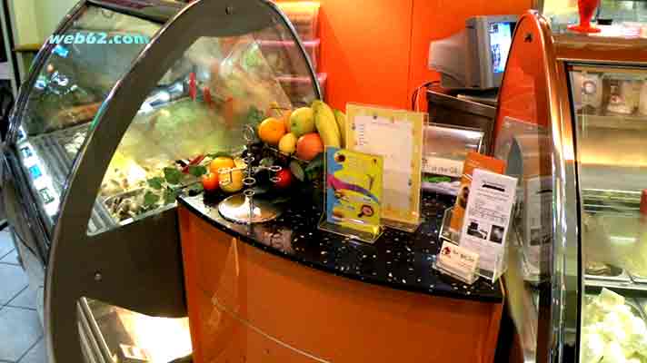 Italian Ice cream in Patong, Phuket, Thailand